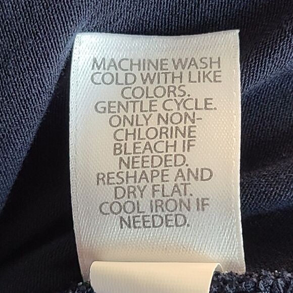 J Jill Wearever Collection Buttery Soft Long Floral Tunic 3/4 Sleeve Top Size L - Picture 4 of 11